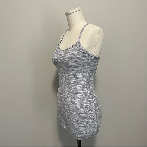 Lululemon Power Y Tank Top Wee Are From Space Gray White - Picture 8 of 14
